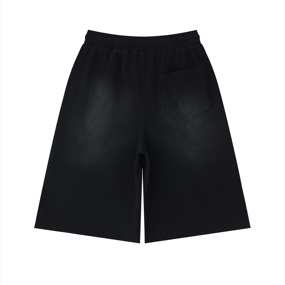 Atlanta 7 Unisex Sunfade Raw Edge Shorts