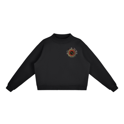 Atlanta 7 Fleece Mock-Neck Crew Sweatshirt