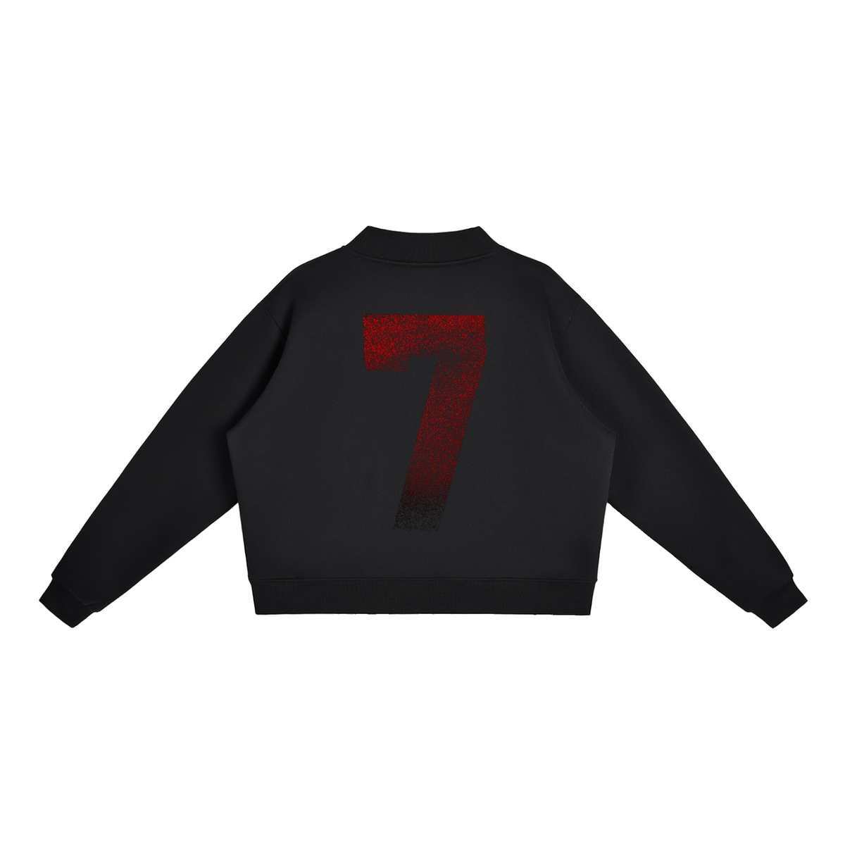Atlanta 7 Fleece Mock-Neck Crew Sweatshirt